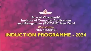 BA(JMC) Induction Programme -2024 | BVICAM, New Delhi