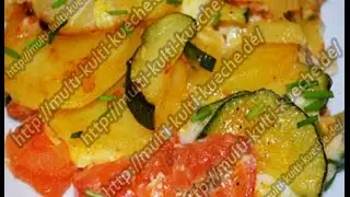 Rezept / Rezepte: Eier Gemüsepfanne | casserole de légumes oeuf