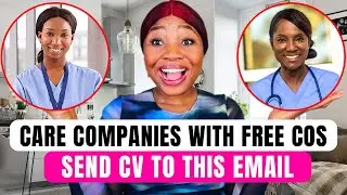 New UK Employers Currently Giving Free Care Sponsorship, Send Your CV