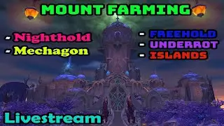 🔴Live Stream🔴 Weekly Mount Farming