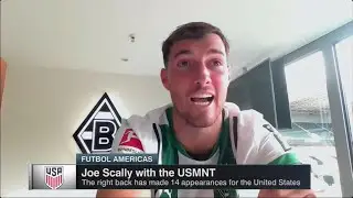 Joe Scally on replacing Sergiño Dest #usmnt #futbolamericas