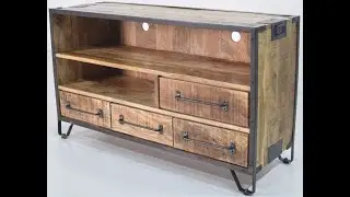 Solid Mango Wooden Unique Customized Tv Cabinet