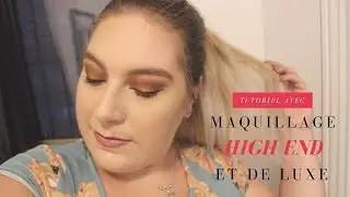 Maquillage avec des produits 