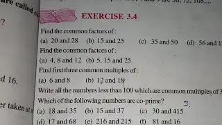 Ncert math Chapter 3, Ex-3. 4 (Playing with number) Solved all question Class 6th Math #class6maths
