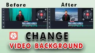How To Change Video Background In Kinemaster (Android & iOS) | Video Ka Background Kaise Change Kare
