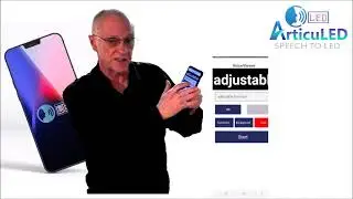 ArticuLED Mobile App adjustable font size