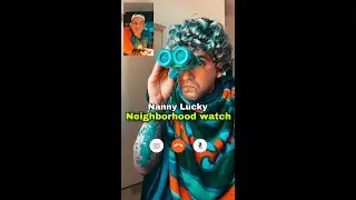 Neighborhood  watch Nanny Lucky | PatD Lucky