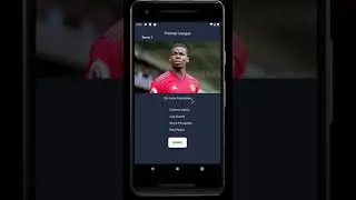 Soccer Quiz App Showcase