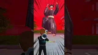 polisi yuta lawan zombie monster titan ⁉️😱 #sakuraschoolsimulator #shorts #sakura