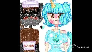 ❤💞💞💕💕✨Cat Nutella x Narwhal cupcakes ❤💞💞💕💕✨