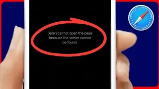 Fixed: Safari Cannot Open the Page Because the Server Cannot Be Found