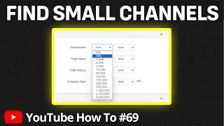 How to Find Small Channels on YouTube