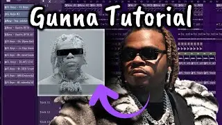 How To Make Dark Gunna Type Beats | FL Studio Tutorial 2024 | Gunna Beat Tutorial 2024 |