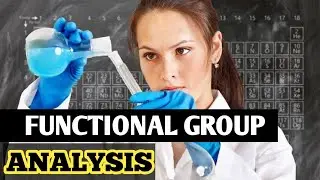Functional group analysis - Chemistry experiment 3