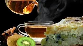 A simple recipe - perfect results. Kiwi pie🥧🥝 is an unusual pastry. Crumbly dough delicate cream.