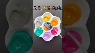 Guess the mixed color of Squid Game3(part 107) 