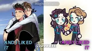I kissed a girl/boy // Идеальный мир // meme // Лололошка/Дейв, Кейт, Хейли, Радан, Флекджикей