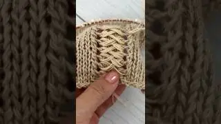 Декор вязаного изделия 