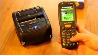 Citizen mobile label printing