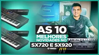 10 NOVIDADES DO TECLADO SX920 SX720 YAMAHA
