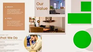 4K Green Screen Minimalist Interior Universal Timeline{2021}