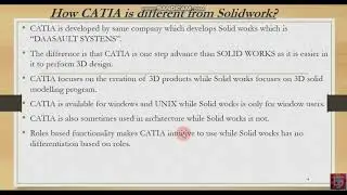 Introduction of catia v5| full explanation on catia| introduction of catia in hindi|