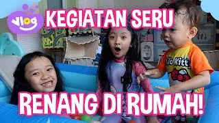 COBAIN KOLAM RENANG BARU | YARAA SEDIKIT SUDAH BERANI NYEMPLUNG !!!!