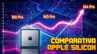 El nuevo chip M4 PRO a PRUEBA | Comparativa M2 PRO VS M3 PRO VS M4 PRO | Apple Silicon