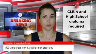 #ircc announces new home caregiver pilot program #irccupdatetoday