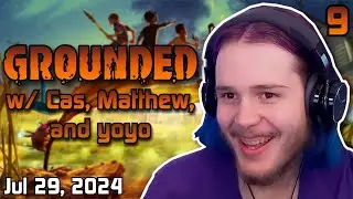 THE HORRORS OF UNDER THE SHED AND UPPER YARD CORNER | Grounded w/ Cas, Matthew, and yoyo - Part 9
