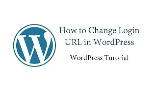 How to change login URL in WordPress | wps hide login | Bangla