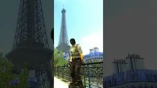 Тик ток в Париже 