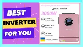 3000W Pure Sine Wave Hybrid Off Grid Solar Inverter MPPT 80A Solar Charge