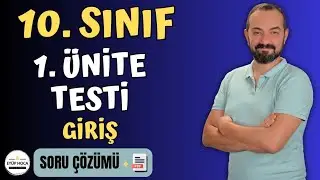 10. SINIF TÜRK DİLİ VE EDEBİYATI 1. ÜNİTE YAZILI HAZIRLIK SORU ÇÖZÜMÜ