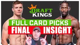 DRAFTKINGS: UFC Vegas 75: Vettori vs. Cannonier FULL CARD Predictions