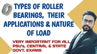 ROLLER BEARING TYPES AND NATURE OF FORCE ACTING ON THEM
