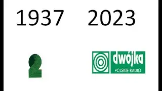 Ewolucja loga Radio Dwójka 1937-2023