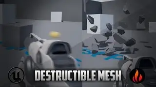 Unreal Engine 4 - Destructible Mesh Blueprint