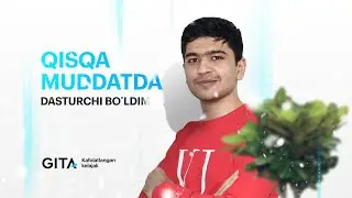 Qisqa muddatda dasturchi bo'lgan 18 yoshli Anvar Jo'raqulov