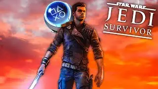 STAR WARS JEDI SURVIVOR - 100% Platinum Walkthrough No Commentary (PS5)
