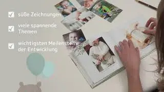 Babyalbum - UNSER ERSTES GEMEINSAMES JAHR: ein bezauberndes Erinnerungsalbum zur Geburt