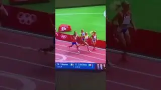 She fell right from the beginning but became first in the race. Never give up