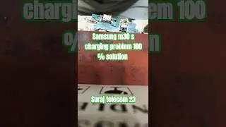 Samsung m30s charging problem 100 % solution charging jack change 