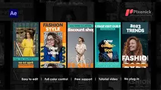 Shopping Instagram Stories Premiere Pro Template Free Download