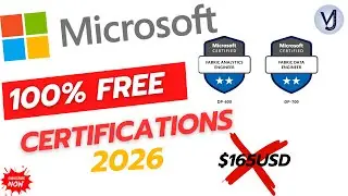 Microsoft Fabric Certification 100% FREE! | Get Your Free Microsoft Fabric Certificate Now!