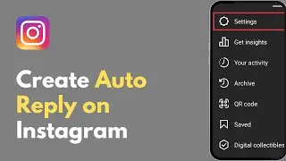 How To Create an Auto Reply on Instagram (2026) | Automatic DM Reply Setup