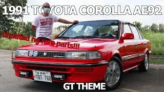 1991 ae92 TOYOTA COROLLA 