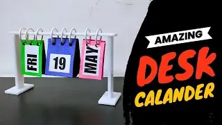2024 DIY Desk Calander Making | Calander for Table @tcjyt