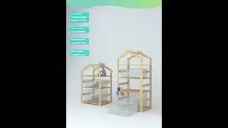Контейнер для хранения игрушек пластиковый набор, ящик коробка боксы органайзер корзина с крышкой