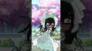 Then a yandere catches the bouquet from a wedding 💒 💐 #wedding #yandere #tsundere #gachalife2